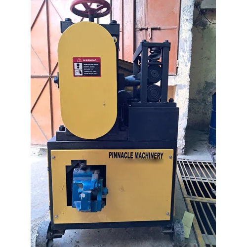 Yellow And Black Bar Scrap Straightening Machine