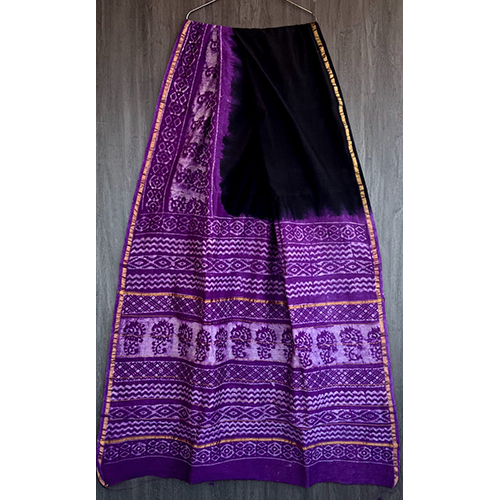 Ladies Chanderi Silk Saree