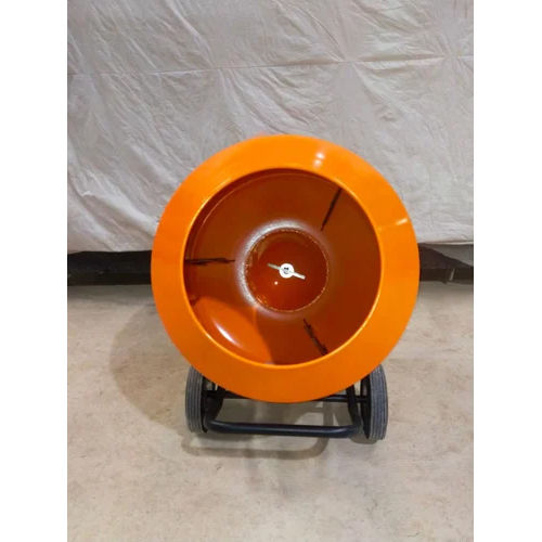 Orange Portable Concrete Mixer