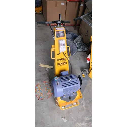 Yellow Concrete Floor Scarifier