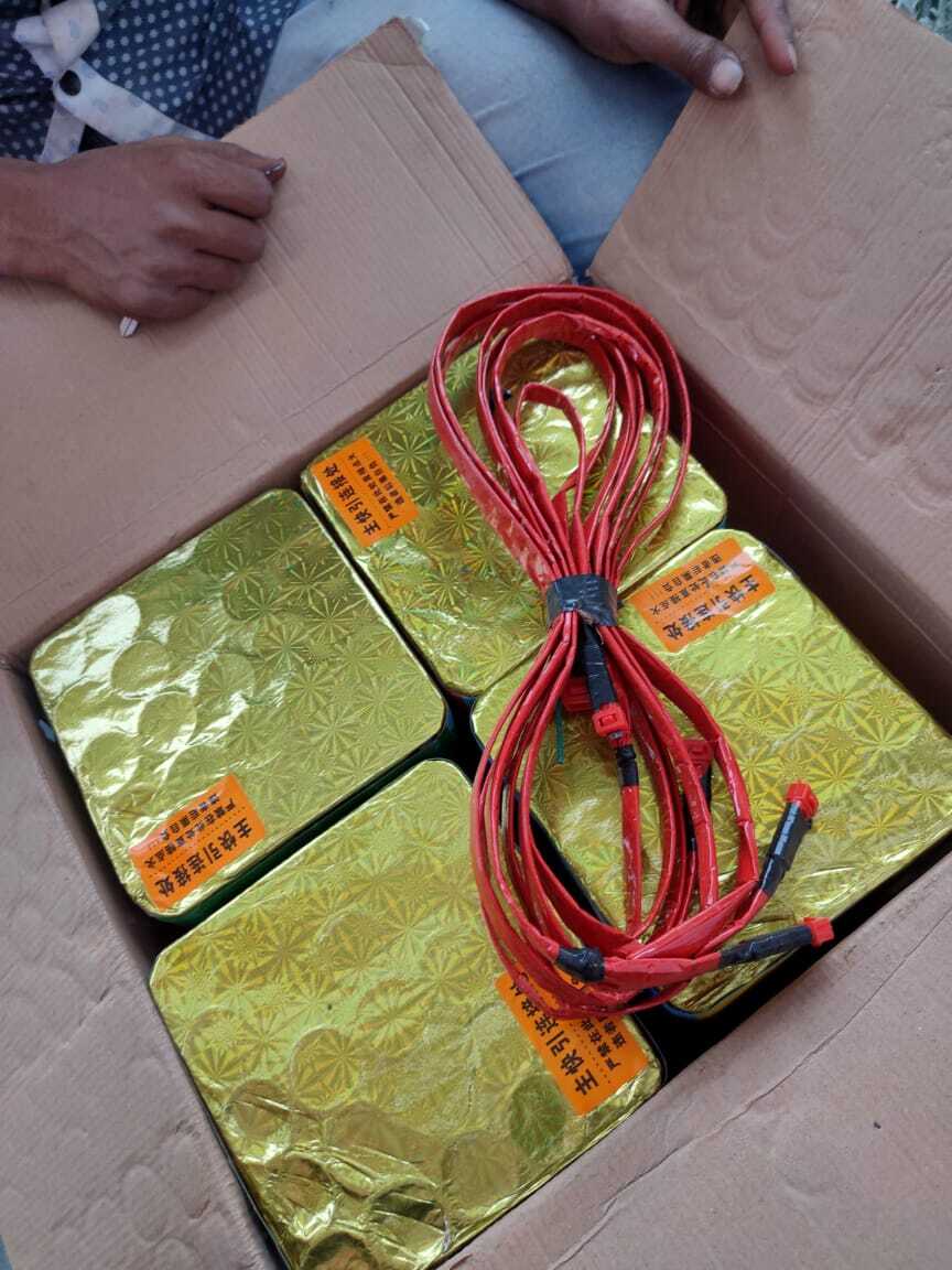 Multicolor Color Smoke Colorful Sky Shot 25 Pieces Set