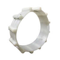 Hdpe Casing Insulator - Round Design, Black Color | Durable Construction For Reliable Insulation In Various Applications