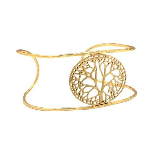 Golden Nature's Eternal Connection cuff Bracelet