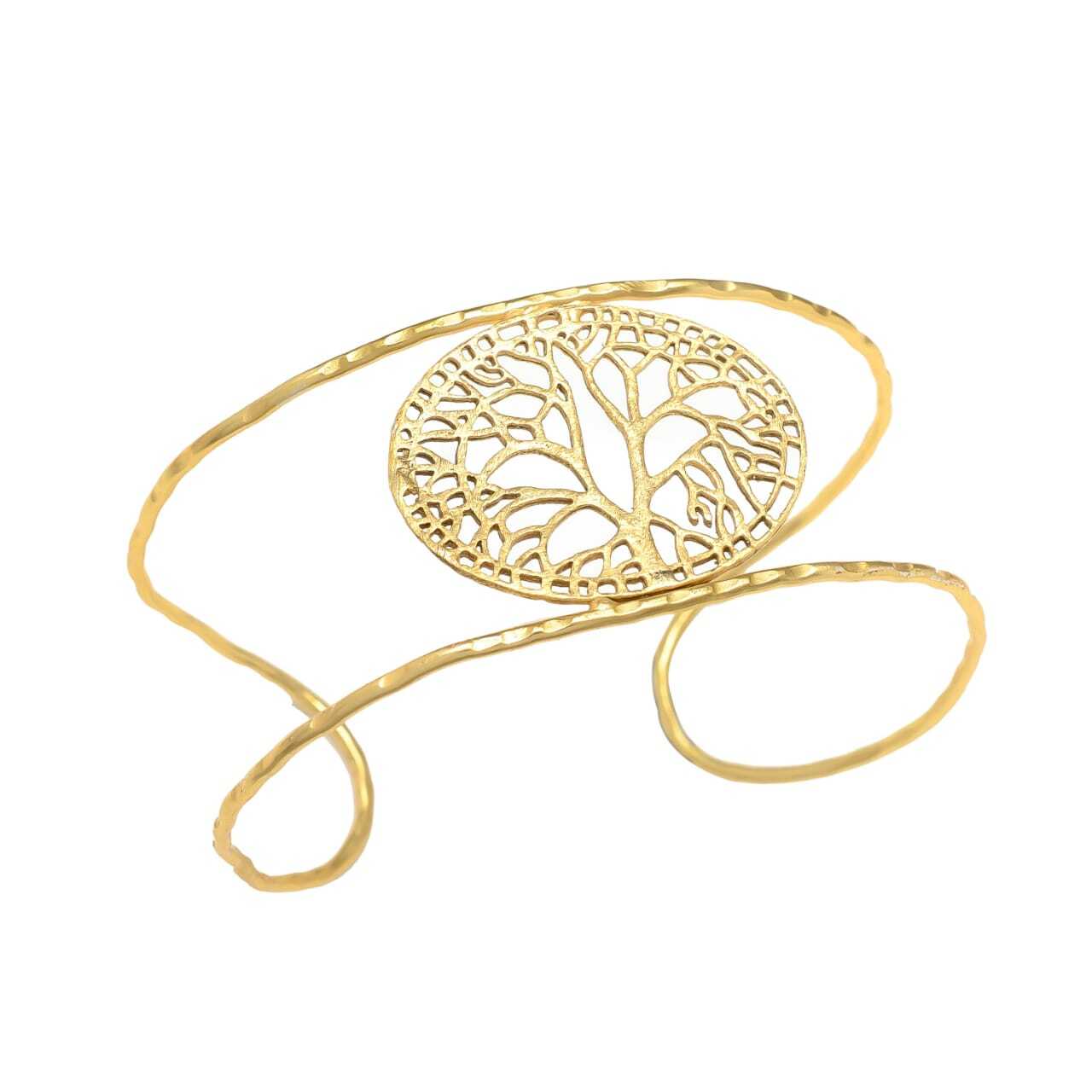 Golden Nature's Eternal Connection cuff Bracelet