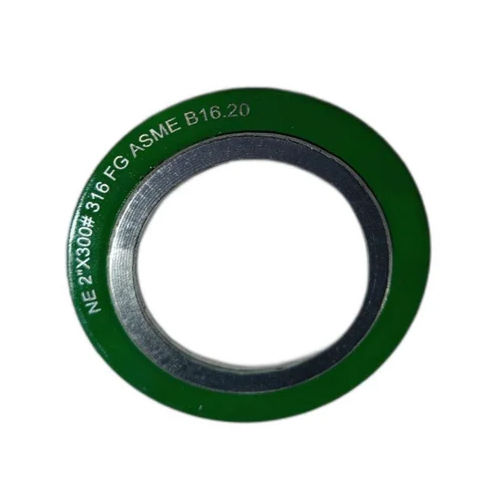 Green Spiral Wound Metallic Gasket