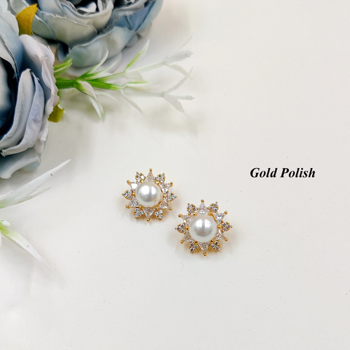 New Trendy Pearl Studs