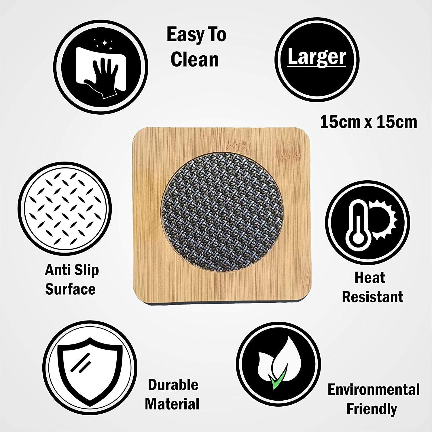 Wood Coasters or Heat Insulation Pad