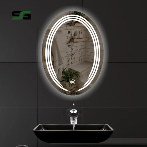 Led Touch LED Oval Mirror