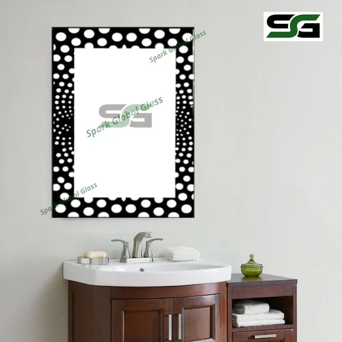 Square Designer Wall Mirror