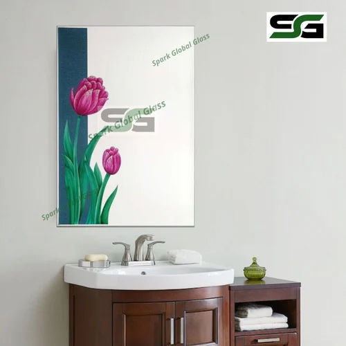 Mix Colour Square Wall Decorative Mirror