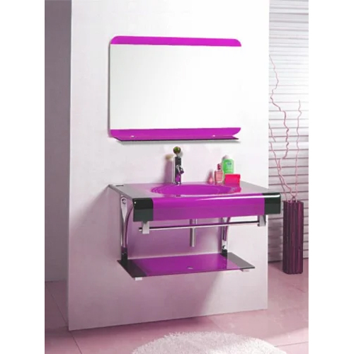 Modern Glass Vanity Set