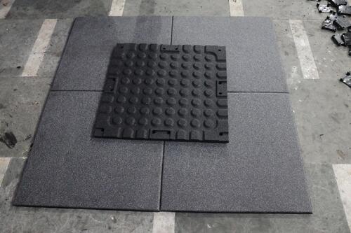 Laminate Gym Rubber Tiles