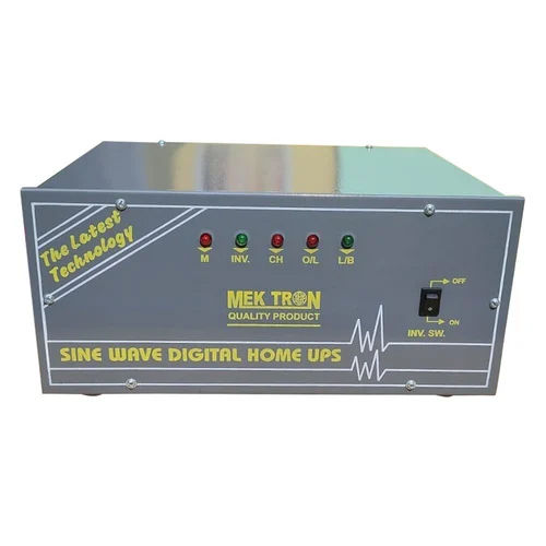 Grey Single Phase Sine Wave Digital Home Ups