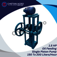 Chetan Agro Edible Oil Feeding Pump Capacity : 150 to 2000 Liters/Hour