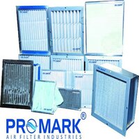 Industrial Ahu Filters - Metal, 560x610x50 Mm | Double Open End Cartridge, 90% Efficiency, Suitable For Commercial & Industrial Application, Low Initial Pressure Drop