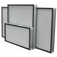 Mini Pleated Hepa Filter - 7 Inch Fiber Glass, 99% Efficiency | High Resistance, Hot-melt Beads, Low Initial Pressure Drop, Wide Range Of Sizes