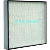 Pleated Hepa Filter - Pleated Synthetic Fiber, 10 Inches Length | 99% Efficiency, High Dust Holding Capacity, Low Pressure Drop, Commercial Use
