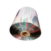 Metallized Holographic Film 1mm - 2mm Thickness, 50m Length, Pvc Material | Soft, Heat Sensitive, Multiple Extrusion, Customizable Sizes