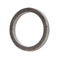 MS Ring - Stainless Steel Components, Multi Grade Silver Rings Crafted from Mild Steel Plates for Versatile Applications in Construction