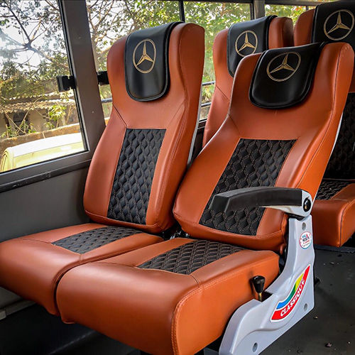 Deluxe Pushback Bus Seat