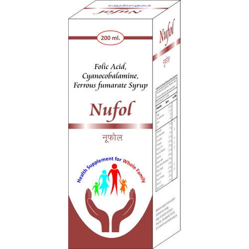 Folic Acid, Cyanocobalamine, Ferrous Fumarate Syrup