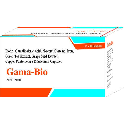 Biotin, Gamalinolenic Acid, N-acetyl Cysteine, Iron And Selenium Capsules