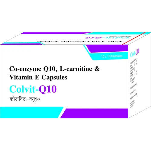 Co-enzyme Q10, L-carnitine And Vitamin E Capsules