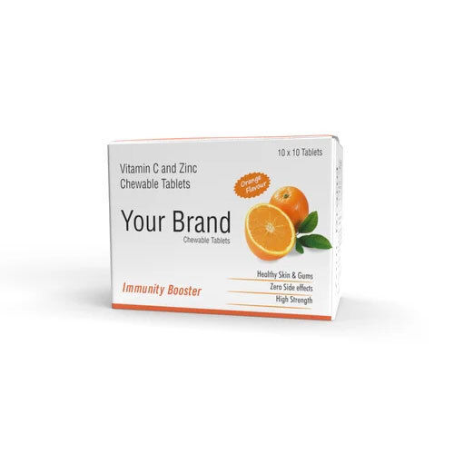 Vitamin C With Zinc Chewable Tablets