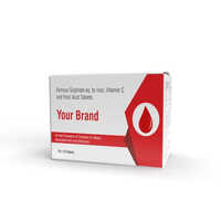 Ferrous Sulphate Eq. To Iron Vitamin C And Folic Acid Tablet
