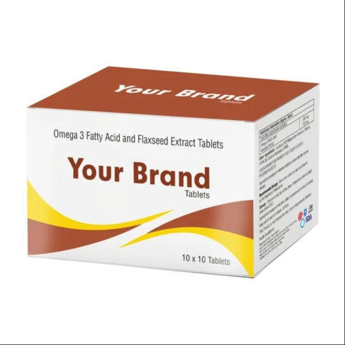 Omega 3 Fatty Acid AND Flaxseed Extract Tablet