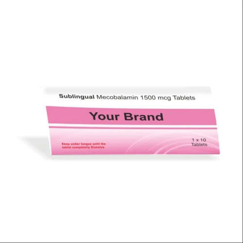 Sublingual Melcobalamin 1500mcg Tablet