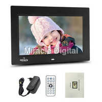 7 Inch Ips Digital Photo Frame - Color: Black