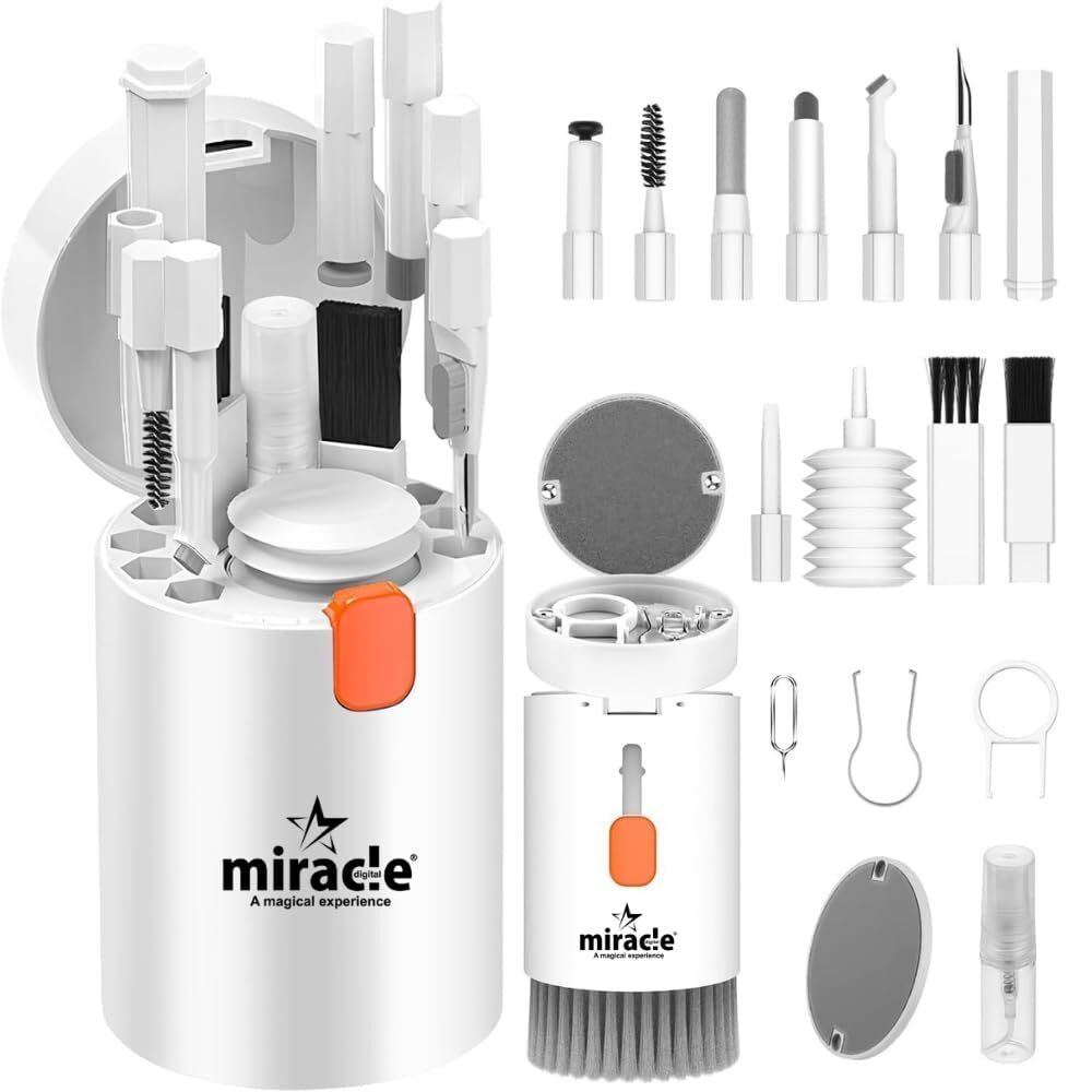 White 20 In 1 Dust Cleaning Kit