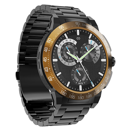 1.46 Inch HD Display Black Alpha Pro Smart Watch