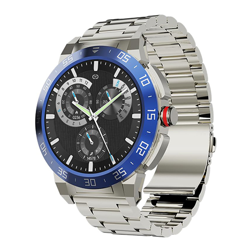 1.46 Inch HD Display Alpha Silver Smart Watch