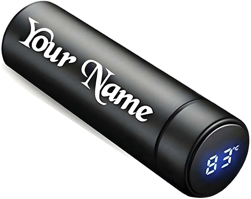 STAINLESS STEEL SMART WATER BOTTLE WITH SMART LCD TEMPERATURE TOUCH