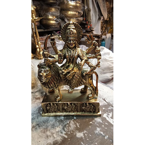 Brass Durga Statue