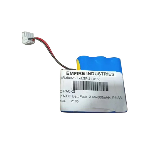 Nicd Rechargeable Batteries Nominal Voltage: 3.6 Volt (V)