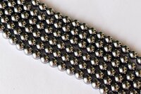 8mm Shungite Elite Beads, Crystal Beads for Necklace, Gemstone ,Jewelry