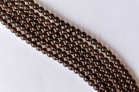 8mm Smokey Quartz Beads, Crystal Beads for Necklace, Gemstone ,Jewelry