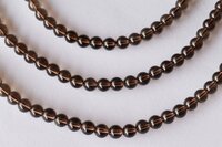 8mm Smokey Quartz Beads, Crystal Beads for Necklace, Gemstone ,Jewelry