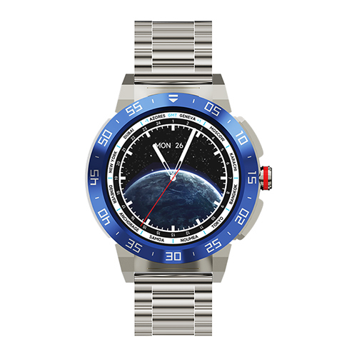 1.46 Inch HD Display Alpha Silver Smart Watch