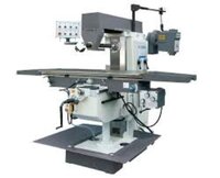 Mild Steel Horizontal Milling Machine - 740x445 Mm Table Size, Blue Finish | 1-5 Hp Power, Semi-automatic, 1 Year Warranty