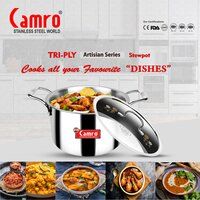 camro Triply Serving Pot/Stewpot with Lid