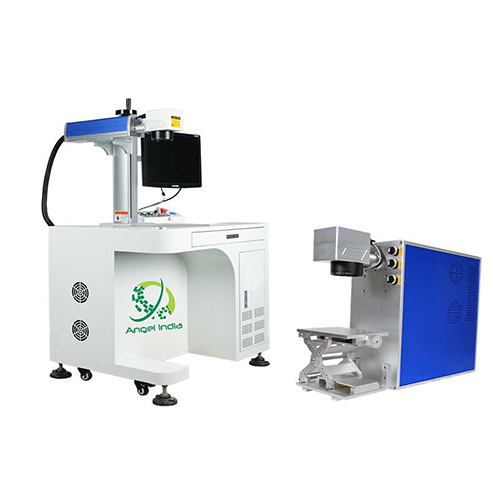 Fiber Laser Marking Machine - Color: White