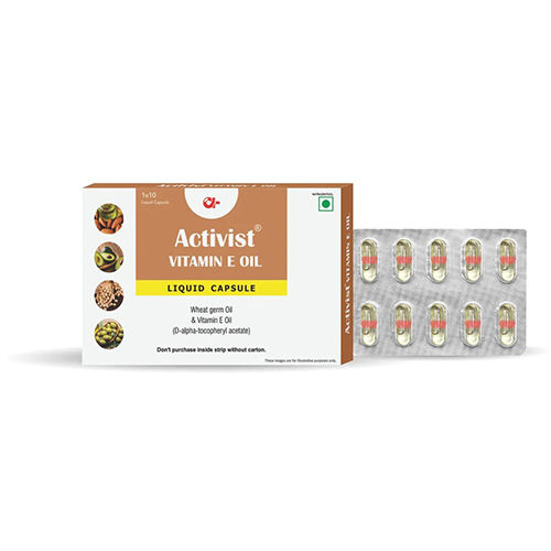 Hair Treatment Products Activist Vitamin E Oil Capsules