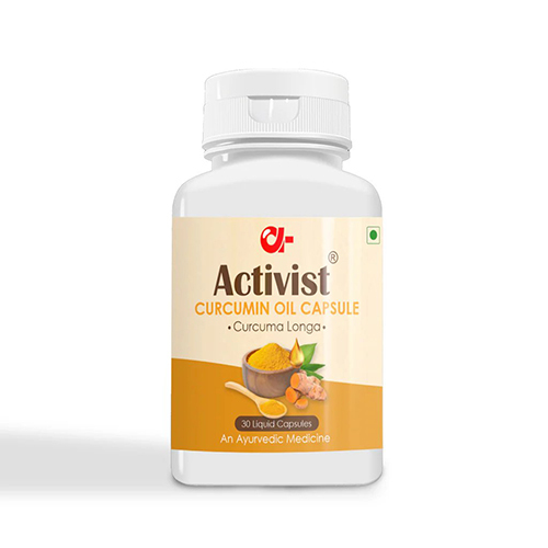 Activist Curcumin Oil Liquid Capsules - Direction: As Suggested