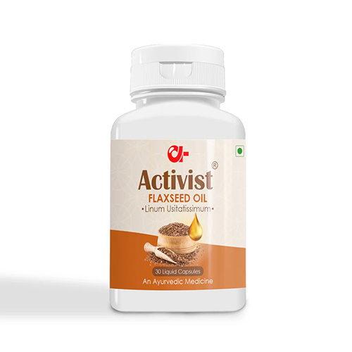 Activist Flaxseed Oil Capsules