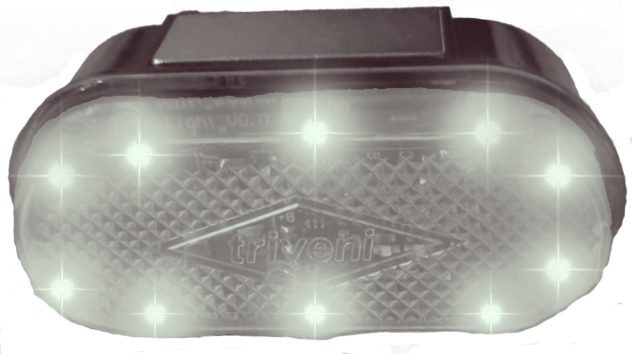 Rakshak LED Safety Light For Railway Police