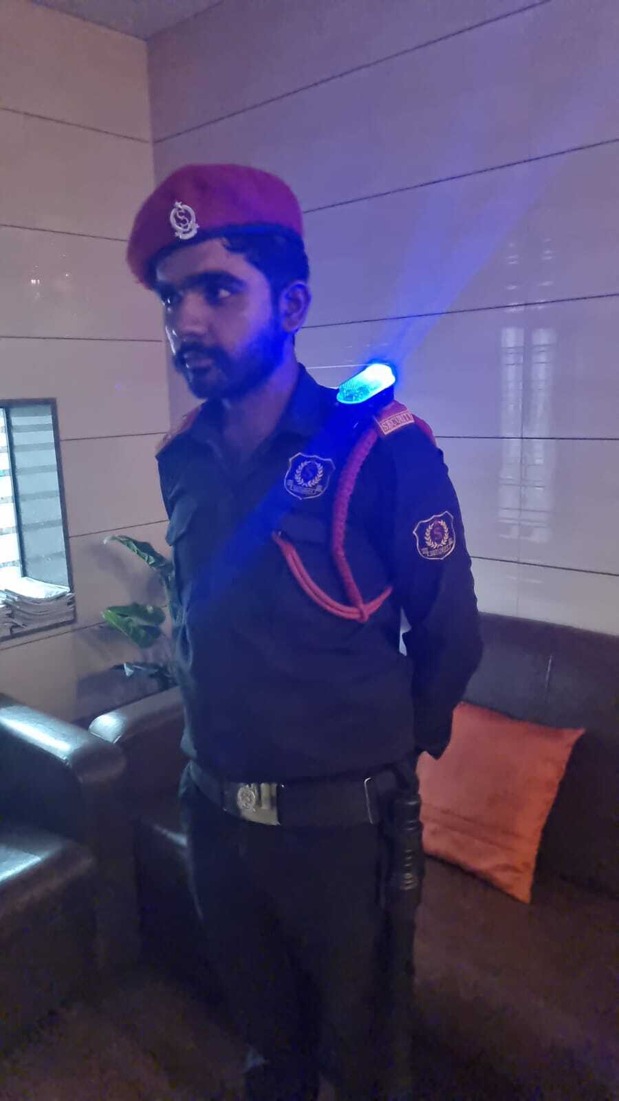 Rakshak LED Safety Light For Railway Police